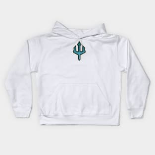 Poseidon Symbol (Variant) Kids Hoodie